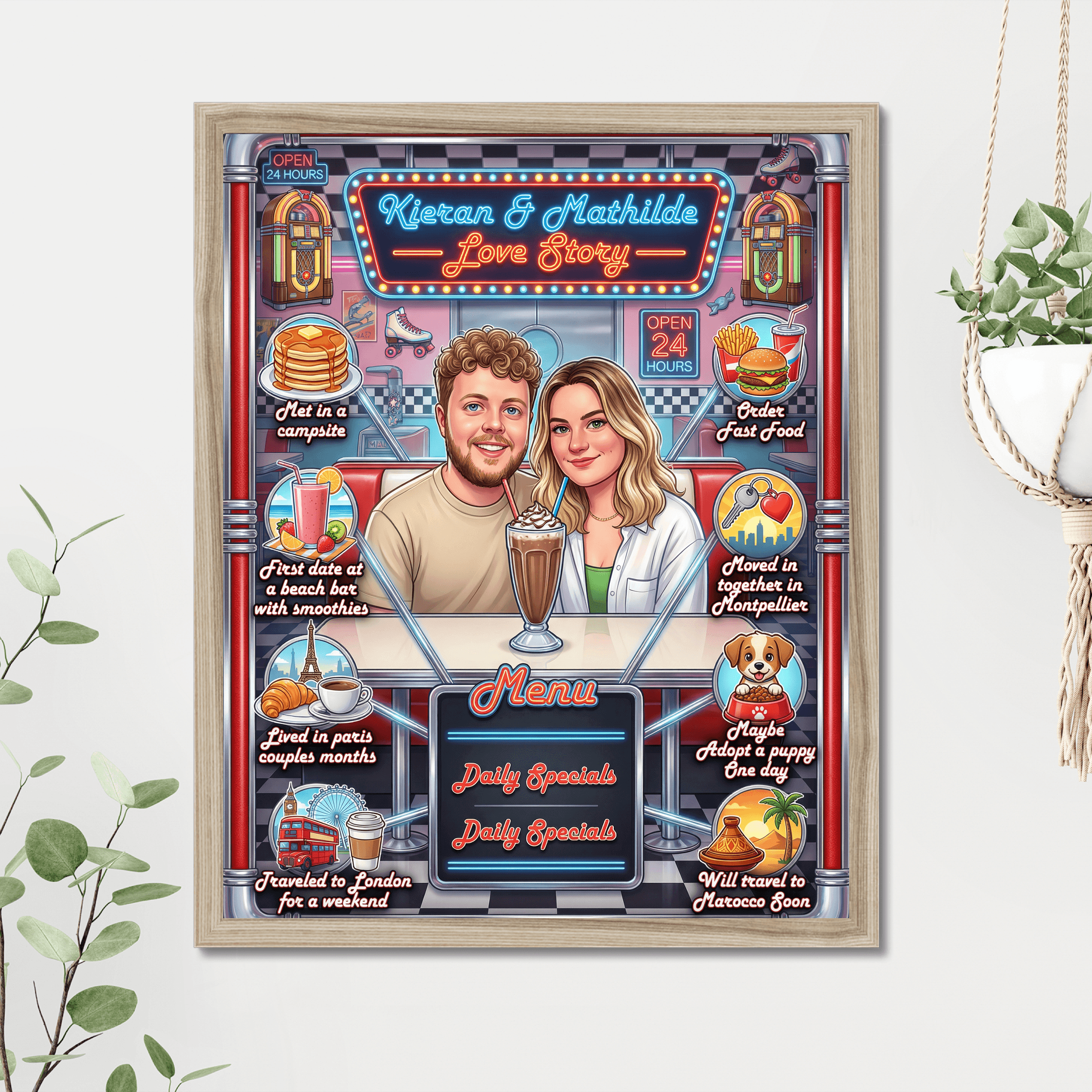 Diner Menu