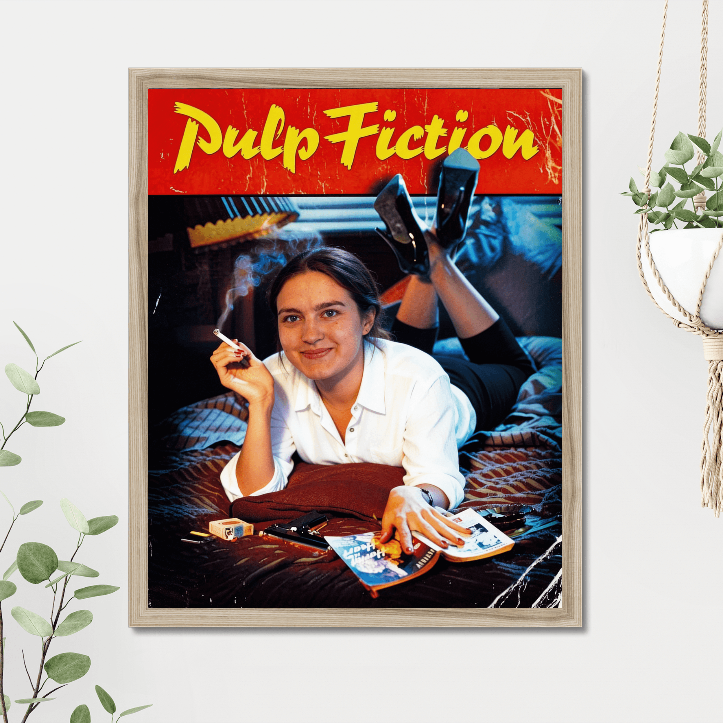 90s Pulp Movie Poster