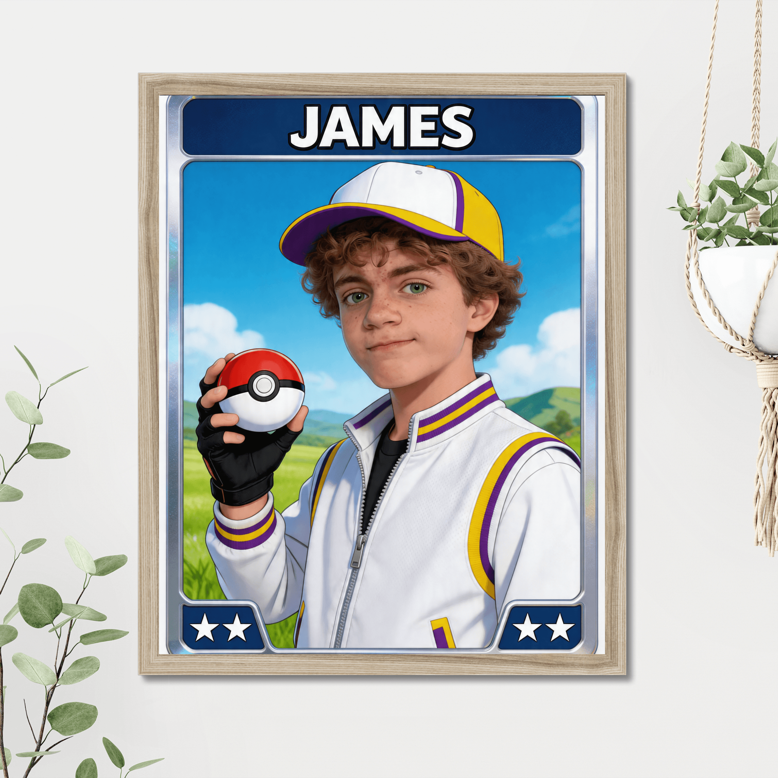 Monster Trainer Card