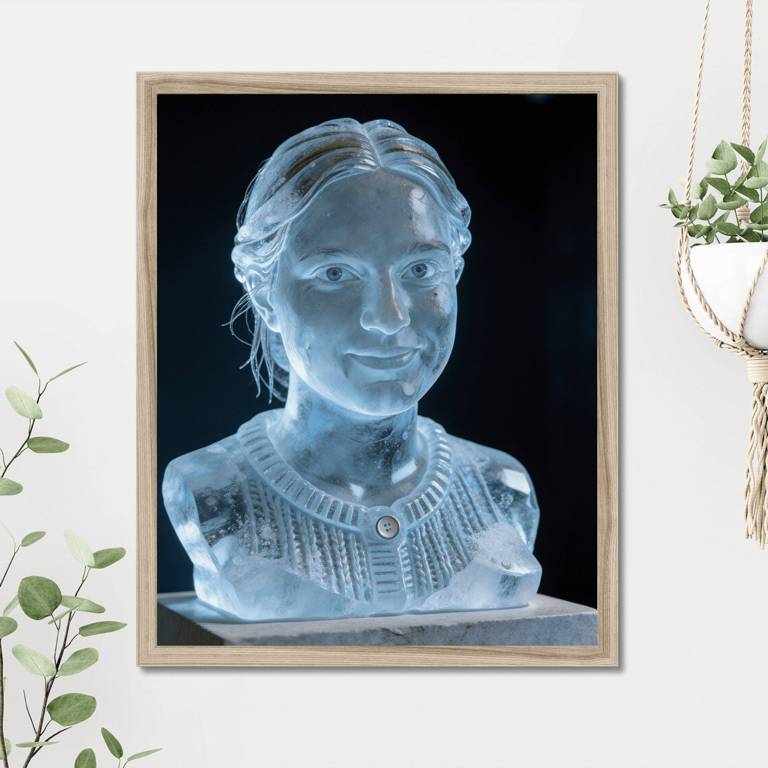 Frozen Statue
