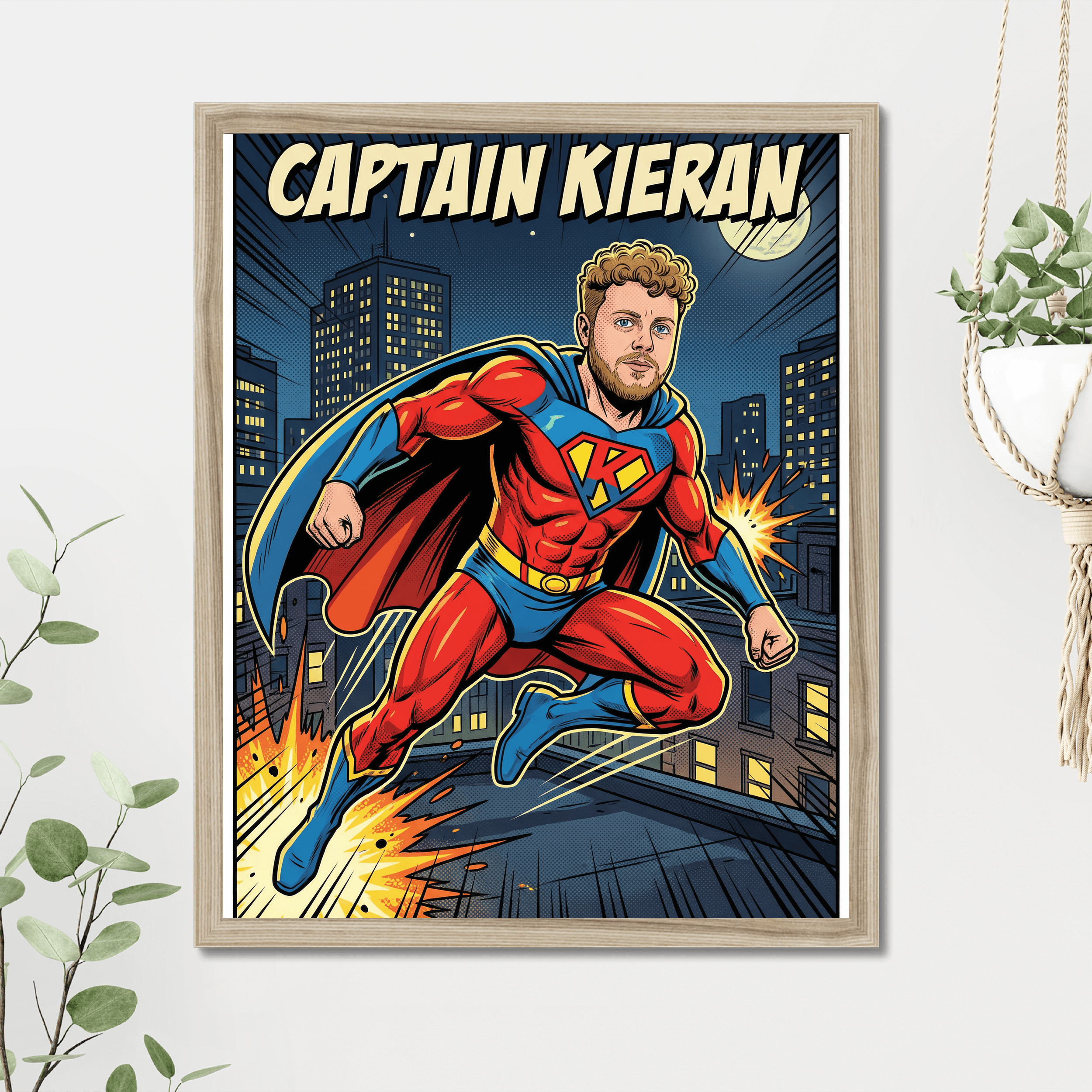 Superhero Comic