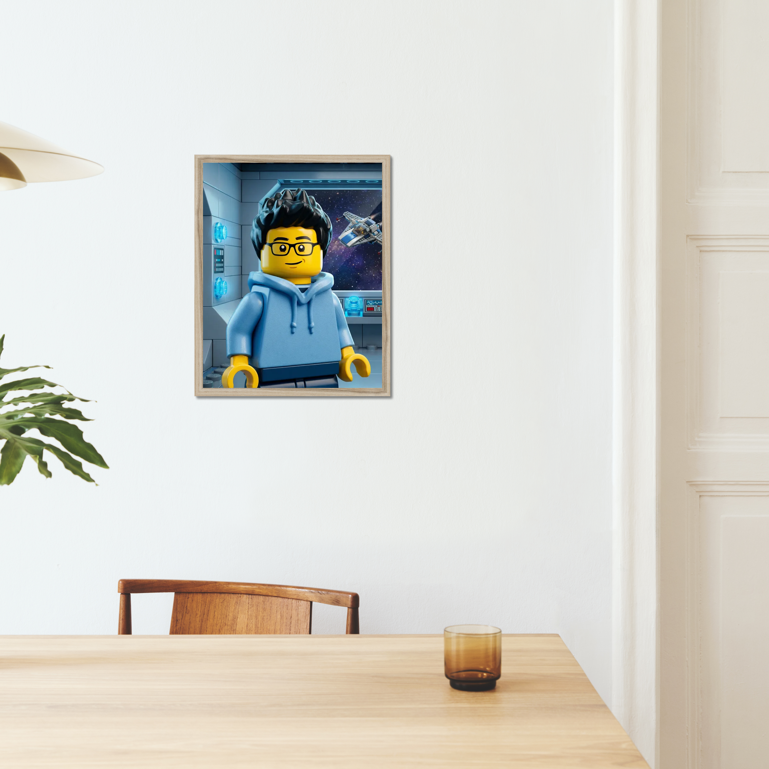 Brick Figure Poster example