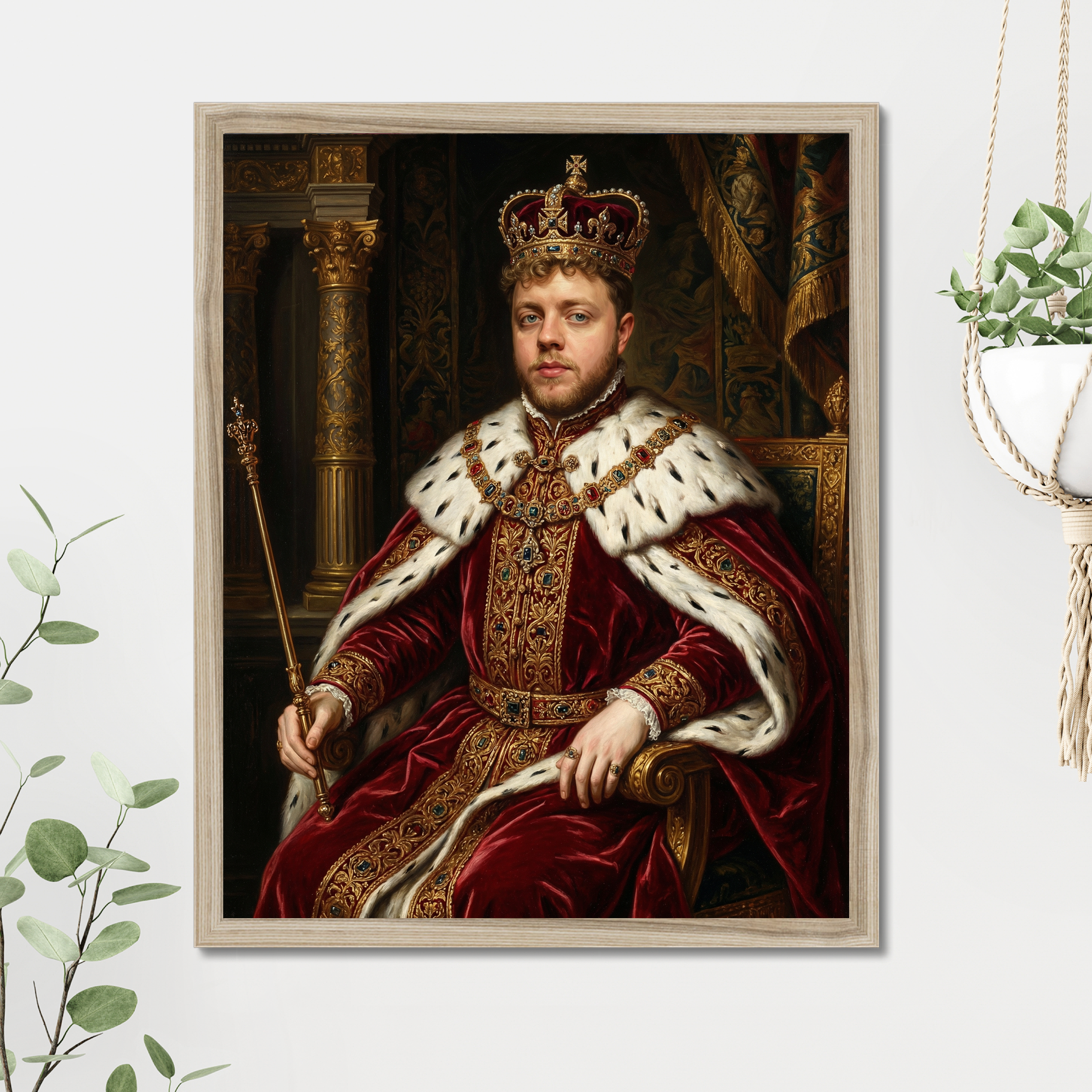 Royal Portrait Poster example