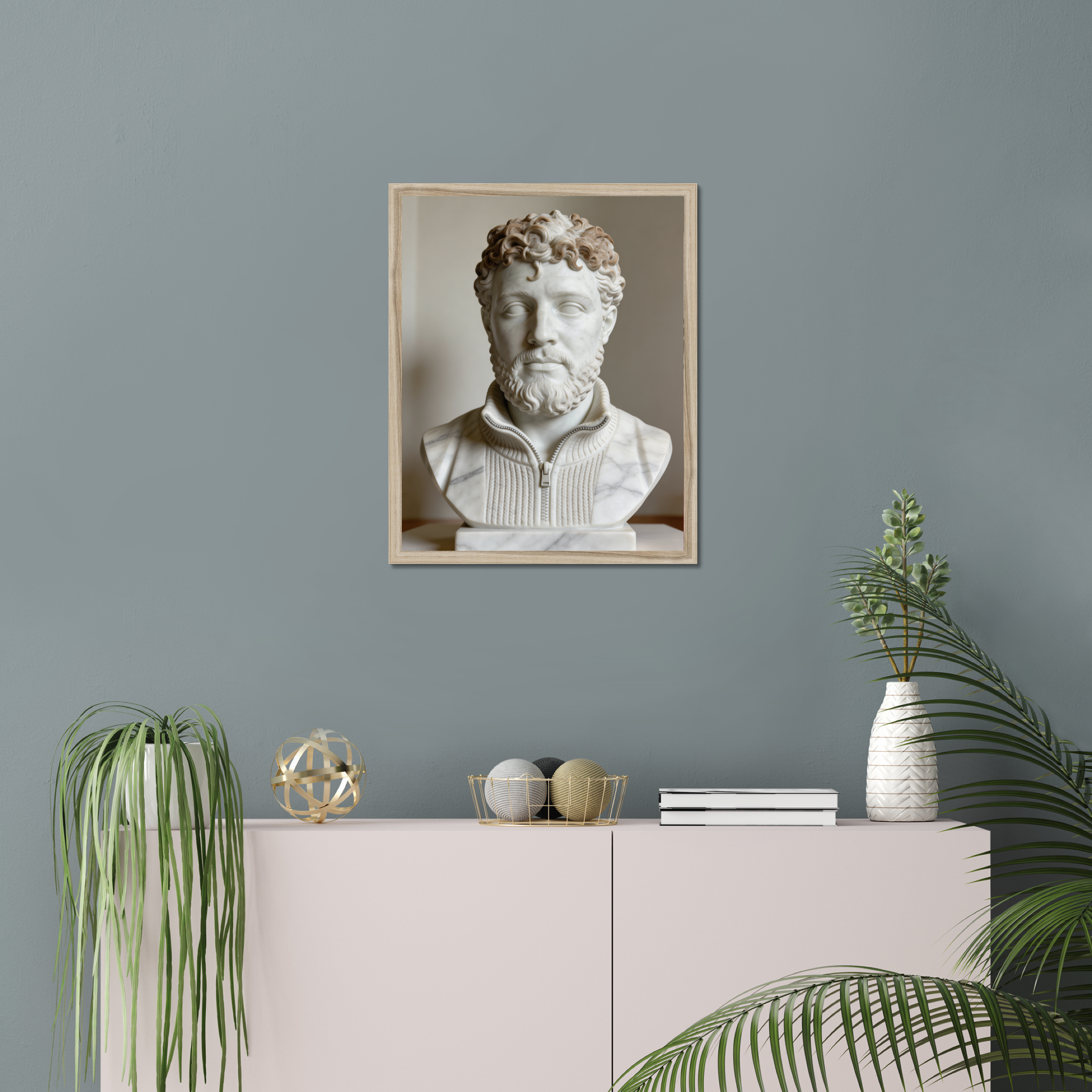 Marble Sculpture Poster example