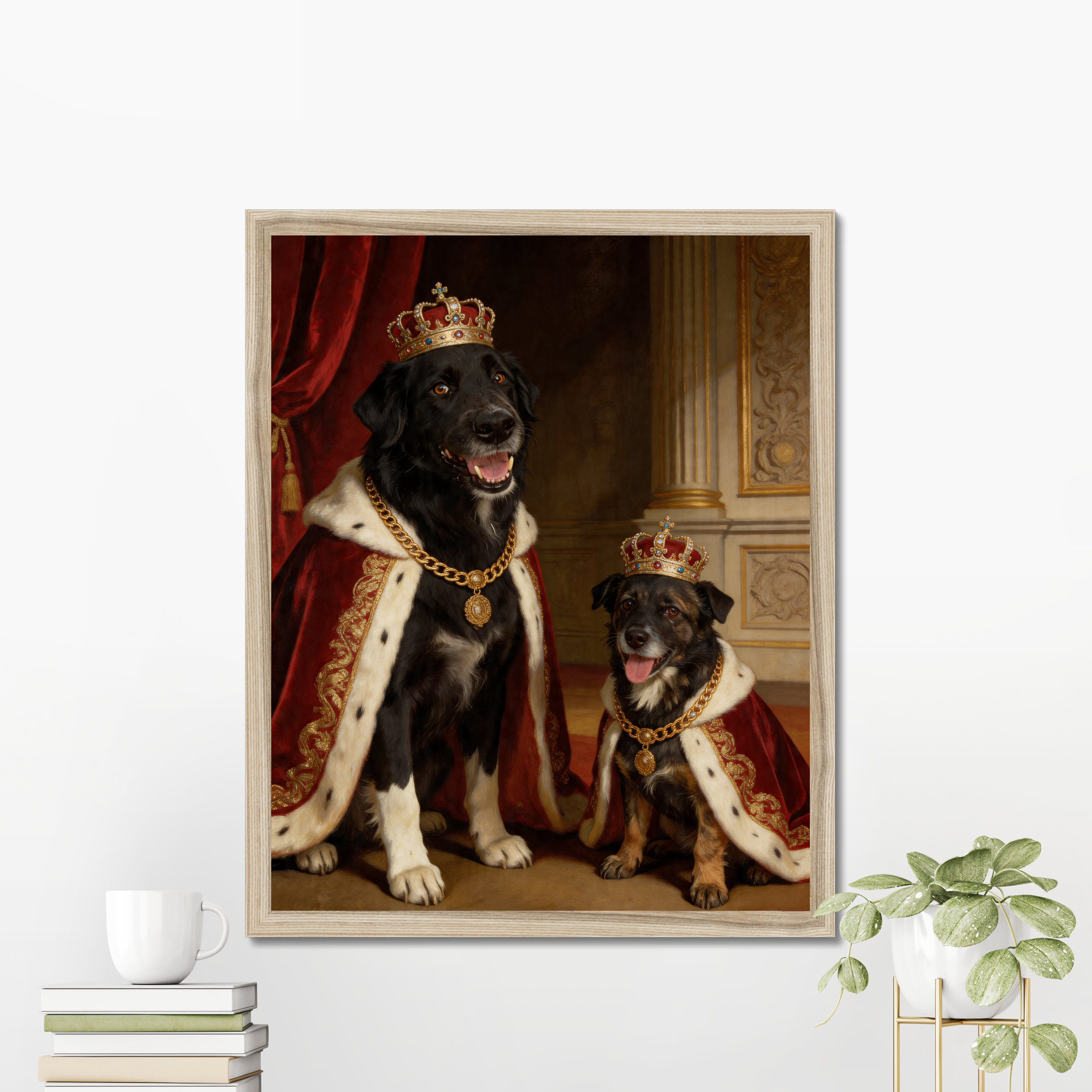 Royal Pet Portrait Poster example