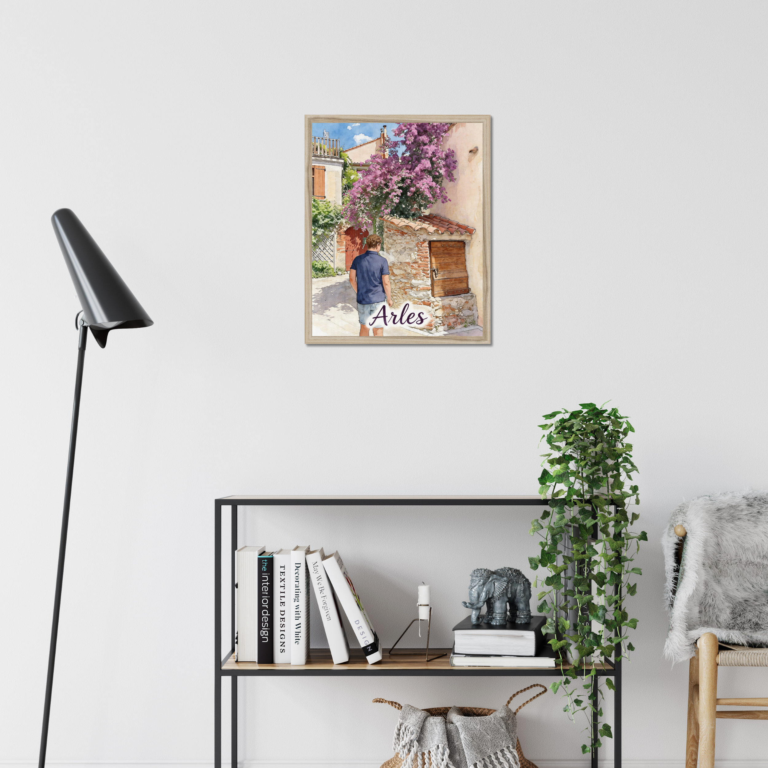 Watercolor & Ink — Custom Poster example